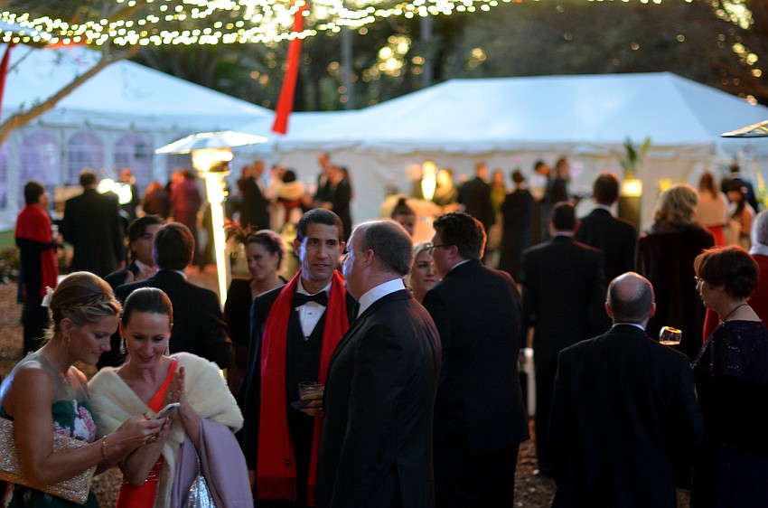 More than 380 guests gathered in the gardens for the 2015 Orchid Ball on Saturday, Feb. 14, at Marie Selby Botanical Gardens.