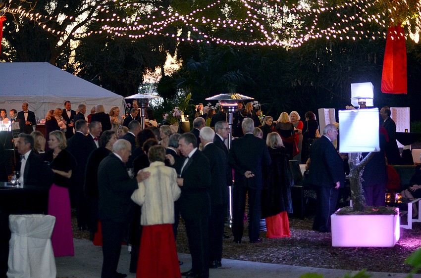 More than 380 guests gathered in the gardens for the 2015 Orchid Ball on Saturday, Feb. 14, at Marie Selby Botanical Gardens.