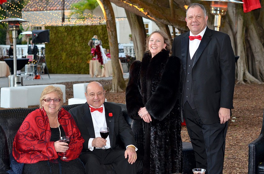 Karen Trautman and Alan Rose with Deanne and Dan Bebak