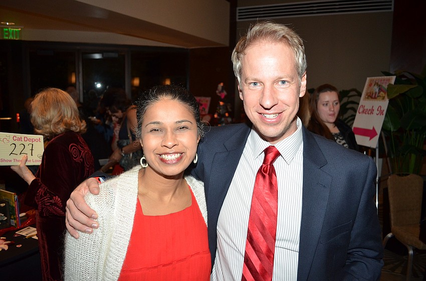 Suzie Prabhakaran and Gran Boxleitner