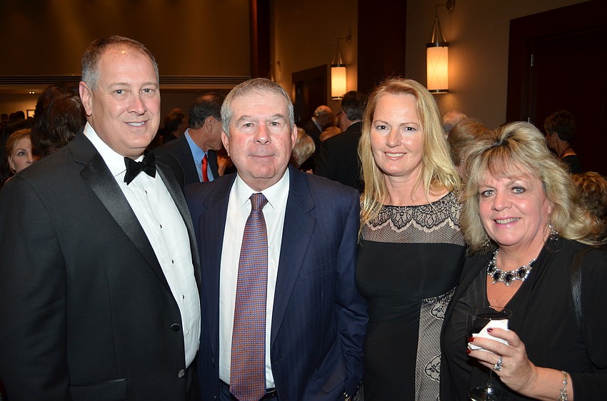 Tom Knight, Michael and Caroline Resnick and Maryanne Conlan