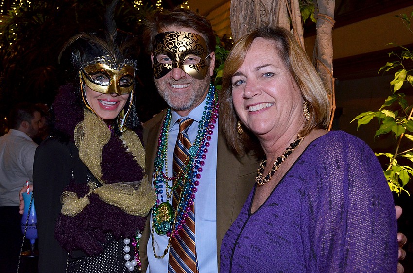 Dawn and Mike Bear with Donna Evans