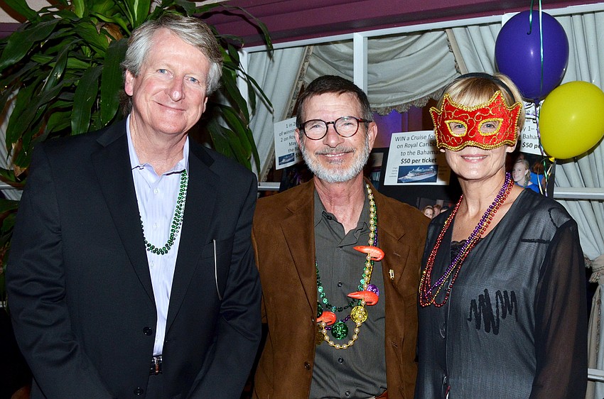 Mike Bryant, Bob Rosinsky and Evelyn Bryant