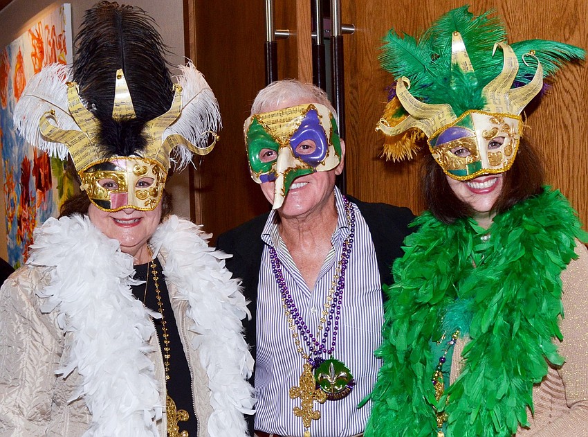 Antonette Cunningham with Leon and Michelle Fournet