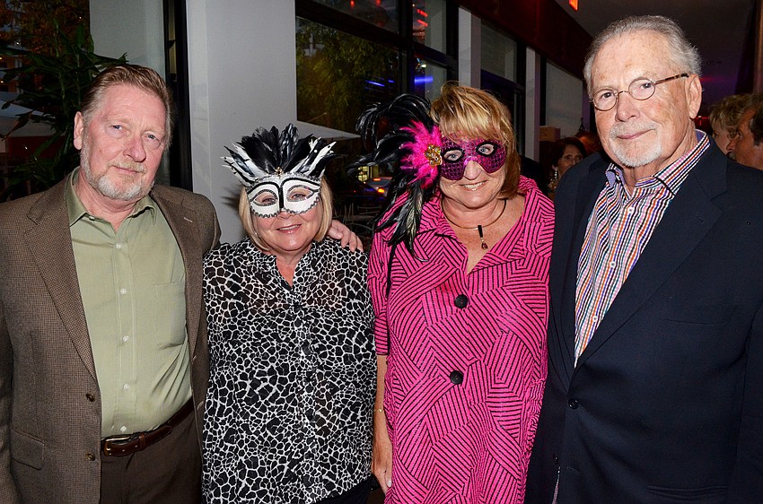 Mike and Berta Gambsky with Lynn and John Stewart