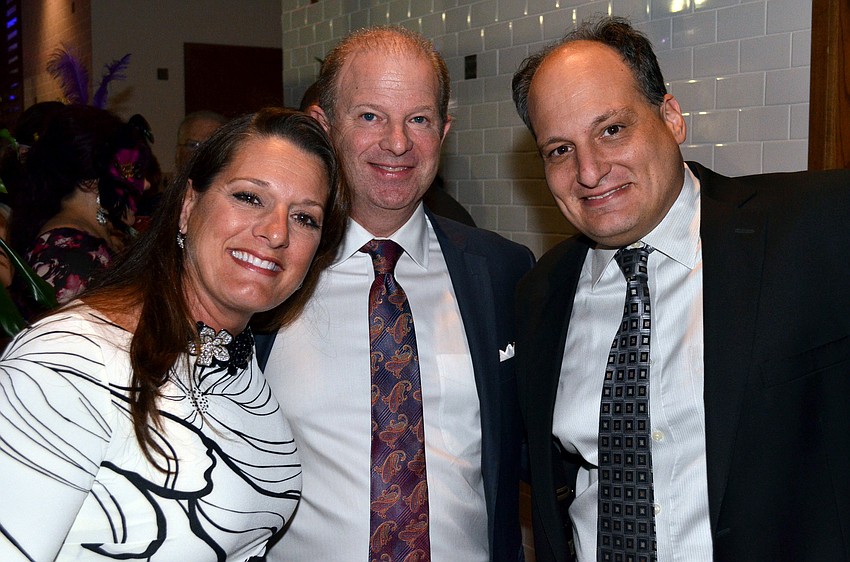 Gina and Ric Gregoria with Jeff Troiano