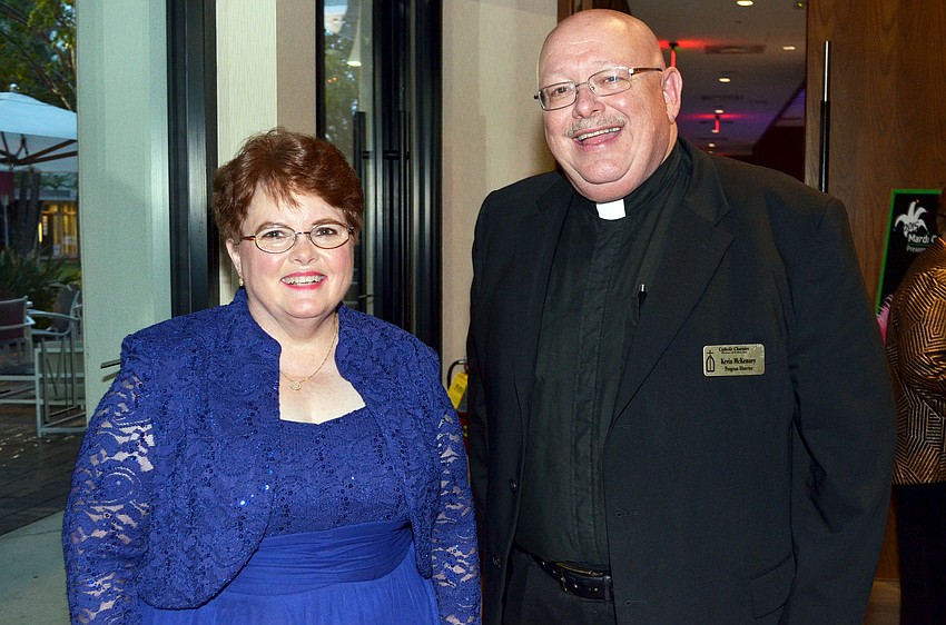 Chairwoman Terri Maze and Kevin McKenney