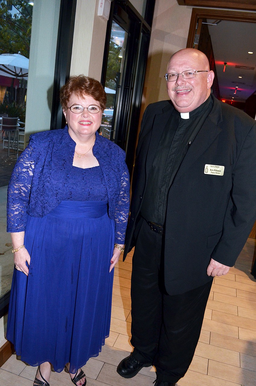 Chairwoman Terri Maze and Kevin McKenney