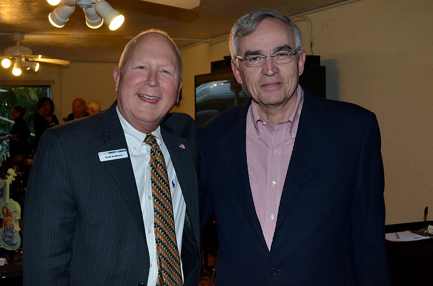 Scott Anderson and host Al Bru