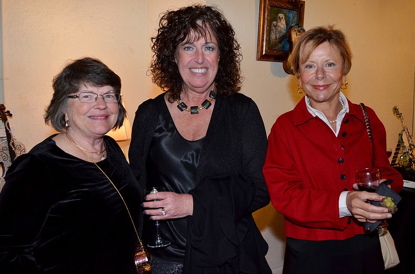 Ellen Cavanaugh, Nadia Ritter and Annick Burnett