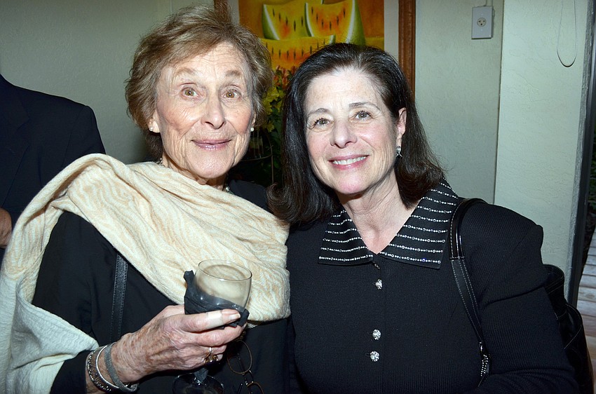 Estelle Cohen and Phyllis Frederic