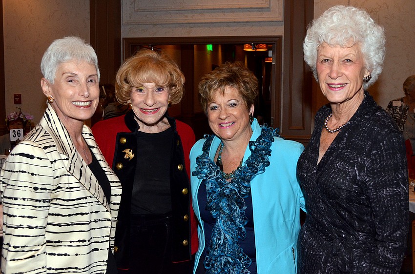 Carol Green, Flori Roberts, Janice Zarro and Lydia McIntire