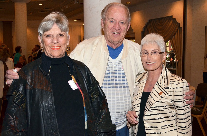 Lane and Hal Hartle with Carol Green
