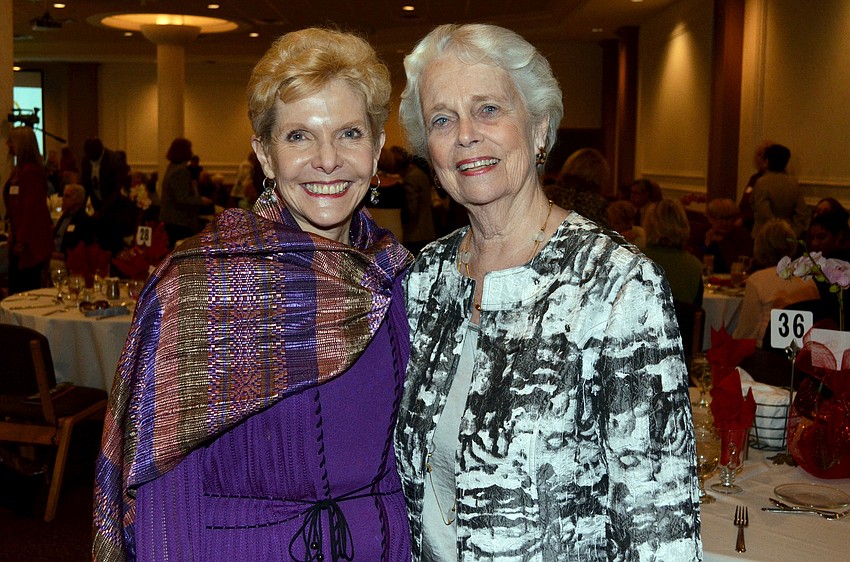 Chairwoman Marcella Schuyler and Caring Heart of the Year Award Honoree Mollie Cardamone