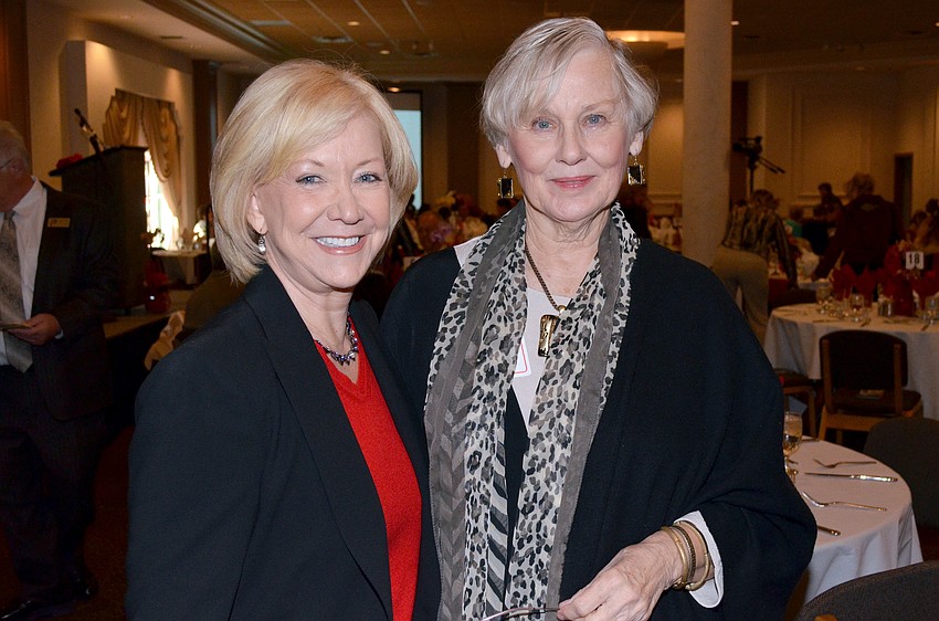 Carol Webster and Cammie Adams