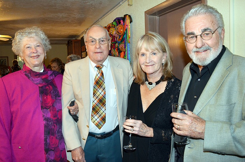 Ruth Ann and Richard Young with Kathy and Moshe Horowitz