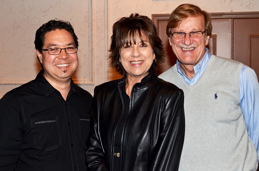 Mark Alt with Cindy and Richard Capps