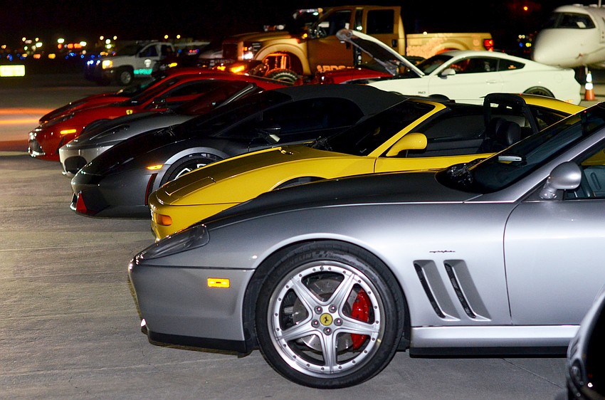 The Sarasota Exotic Car Fest â€˜Miami Viceâ€™ Jet Port Reception was hosted on Friday, Feb. 20, at Rectrix Aerodrome Center.