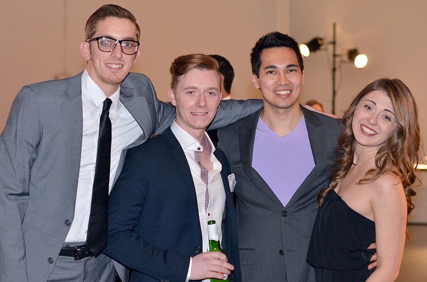 Ryan Rusco, Nathan Barrett, Gian Rossi and Jordan Robertson