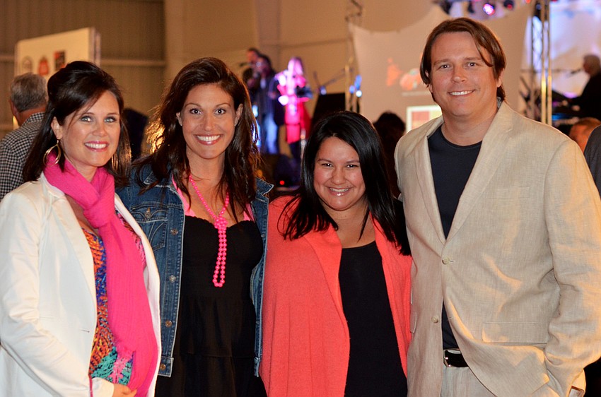 Chelsea Stickley, Lea Mei, Kelsey Alholm and James Buchanan