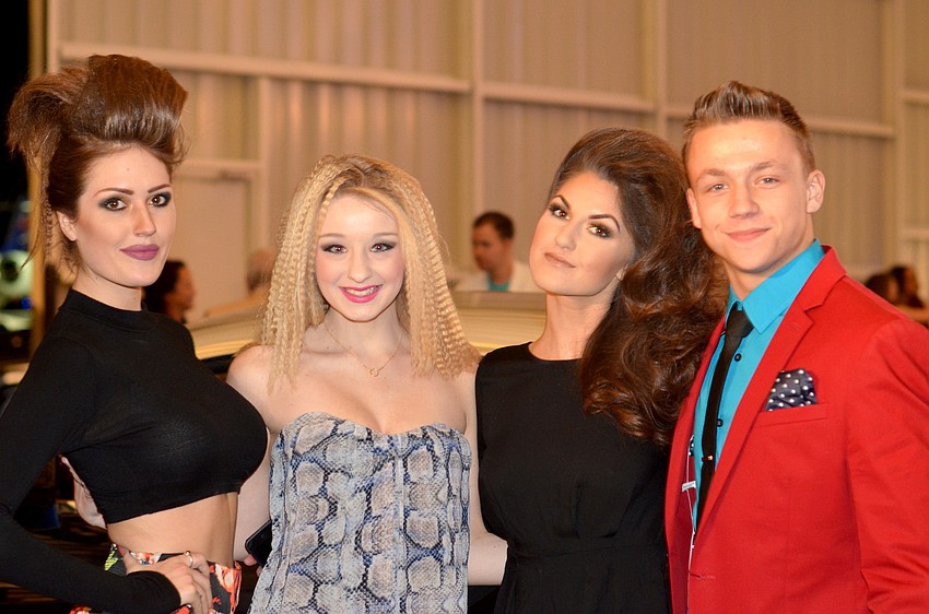 Zoe Wheeler, Megan Hipps, Kelsey Fuse and Chris Boyd