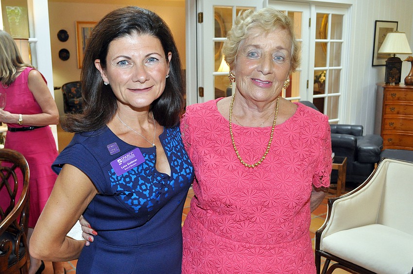 Luisa Goldman with honoree Gloria Webel