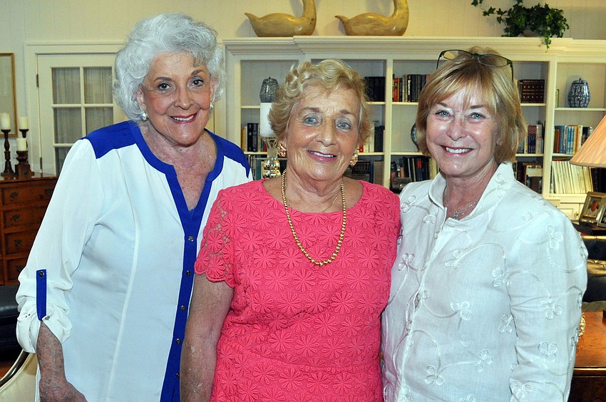 Tana Sandefur, honoree Gloria Webel and Jennifer Saslaw