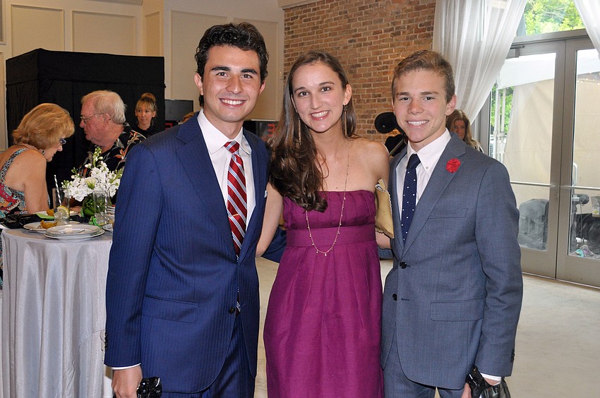 Timothy Macchi, Emma Hollingsworth and Ben Kalish