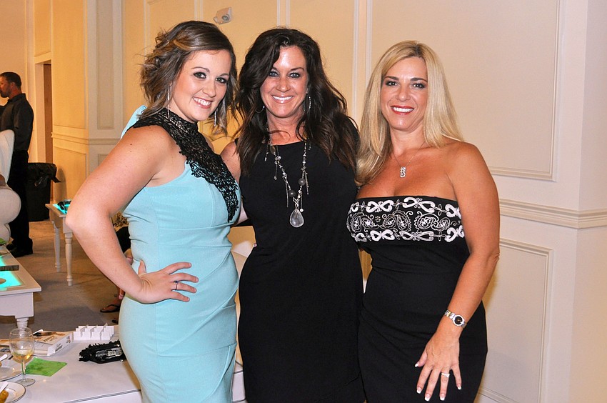 Mya Widmyer, Michelle Brault and Stacey Grad