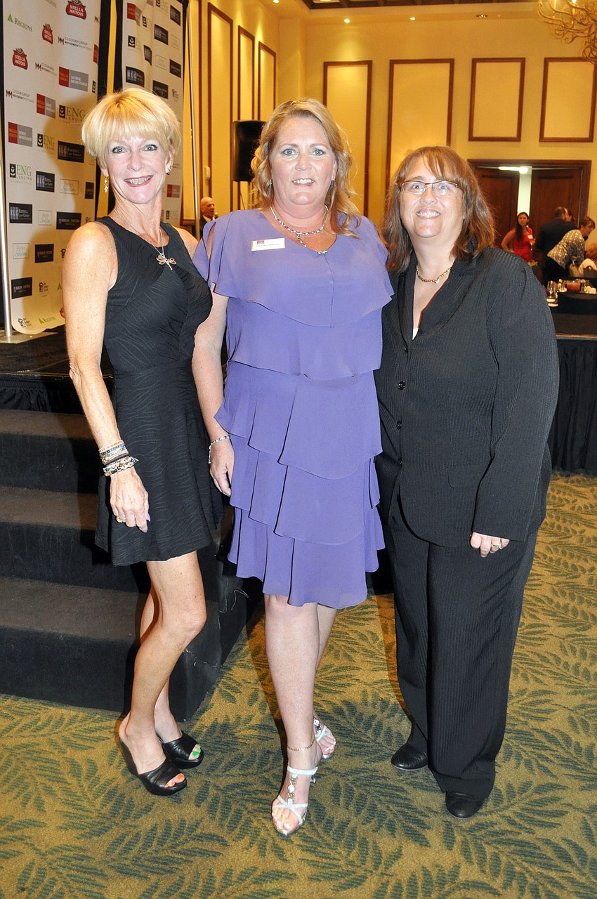 Diane Lyons, Chairwoman Tina Darling and Lisa Marshall