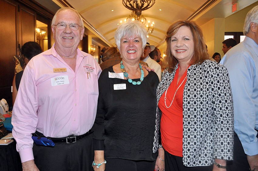 John Macy, Linda Witt Aloan and Lori Rodgers