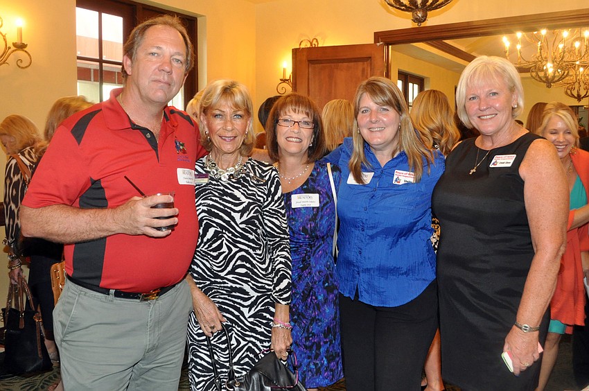 Dave Marvel, Janice Litke, Alfredda Smith-Odato, Sheilia Marvel and Cindi Shoe