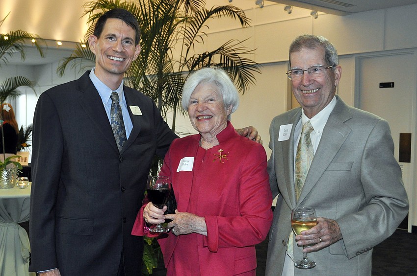 Mike McLaughlin with Betsy and Doug Elder