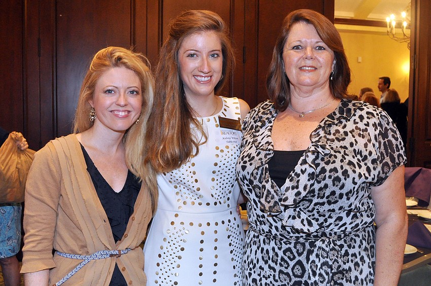 Liz Reuth, Kelsey Wilson and Debbie Jones