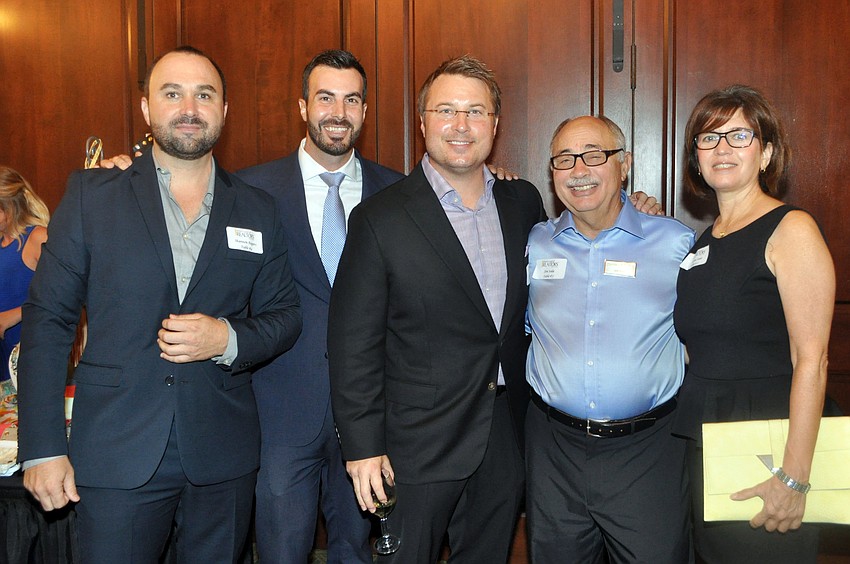 Shannon Rogers, Will McComb and Jamie Ebling with Jim and Donna Soda