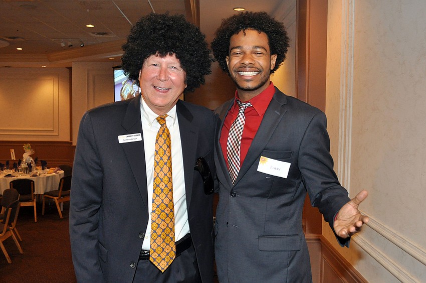 Emceeâ€™s Scott Anderson and Emmanual â€˜E-Manâ€™ Avraham