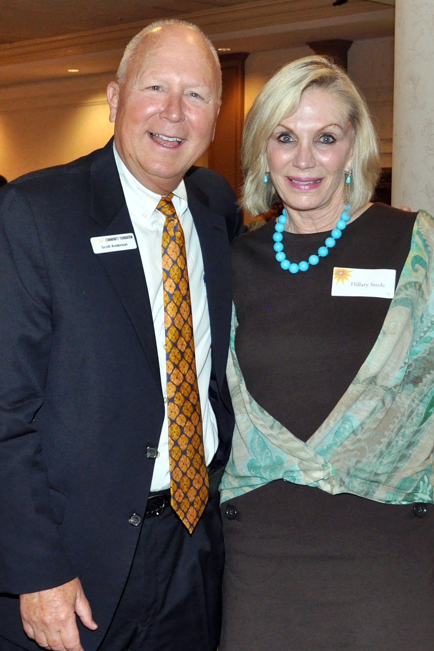 Scott Anderson and Hillary Steele