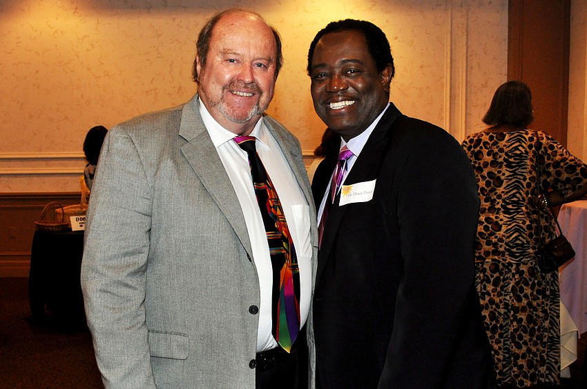 The Rev. Bob Armstrong with Henry Porter