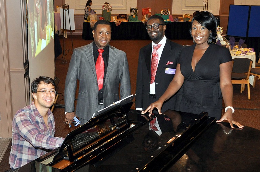 Mark Galinovsky with honorees and features musical guests Nate Jacobs, Henry Porter II and Tsadok Porter