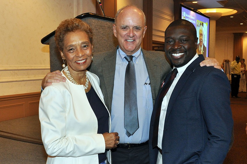 Lois Watson, Mike Gardiner and Travis Ray