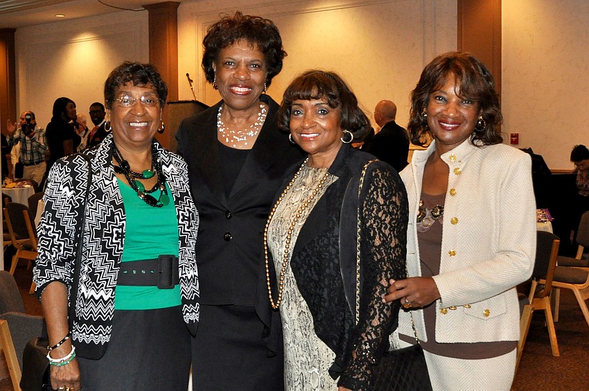 Hattie Yarbo, Mary Christian, Kia Garnett and Brenda Thompson