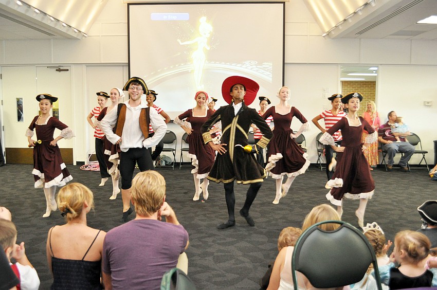 Guests enjoyed a performance from Sarasota Ballet at the Princess and Pirate Ball.