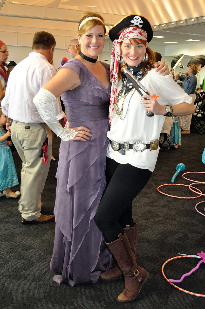 Knickole Barger with Chairwoman Emily Walsh