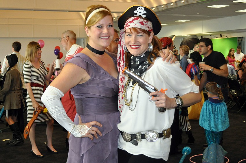 Knickole Barger with Chairwoman Emily Walsh