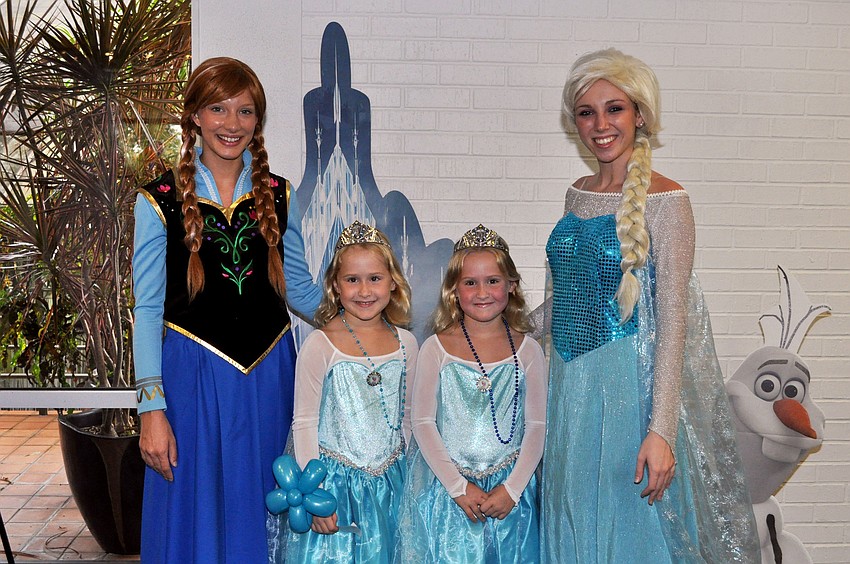 Anna Clark, Jaidyn and Kaitlin McAlister and Alexsys Serafine