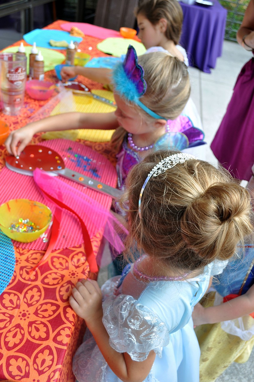 Kids enjoyed a variety of fun activities at the Princess and Pirate Ball.