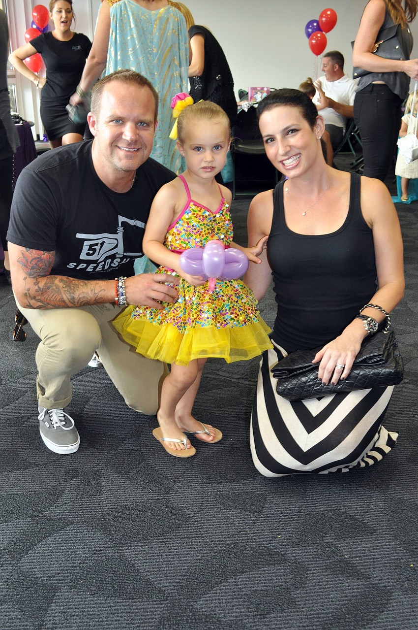 Dave, Amara and Kyla Weiner