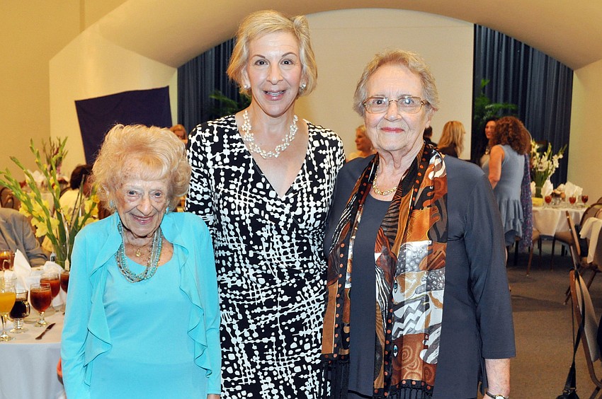 Florence Katz, Sue Jacobson and Lee Berkowitz