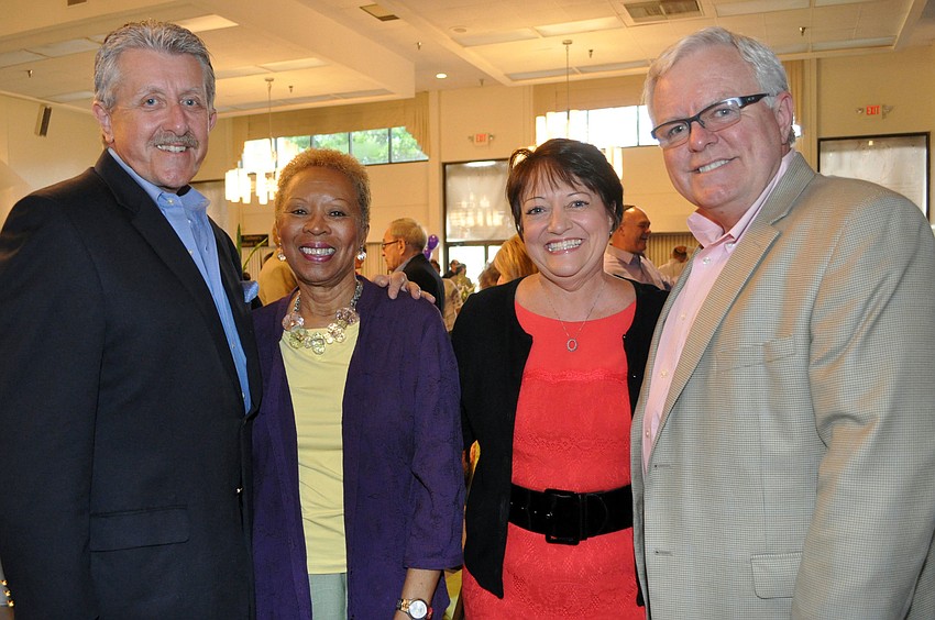Phil King, Sophia LaRusso, Janet Ginn and Dennis Stover