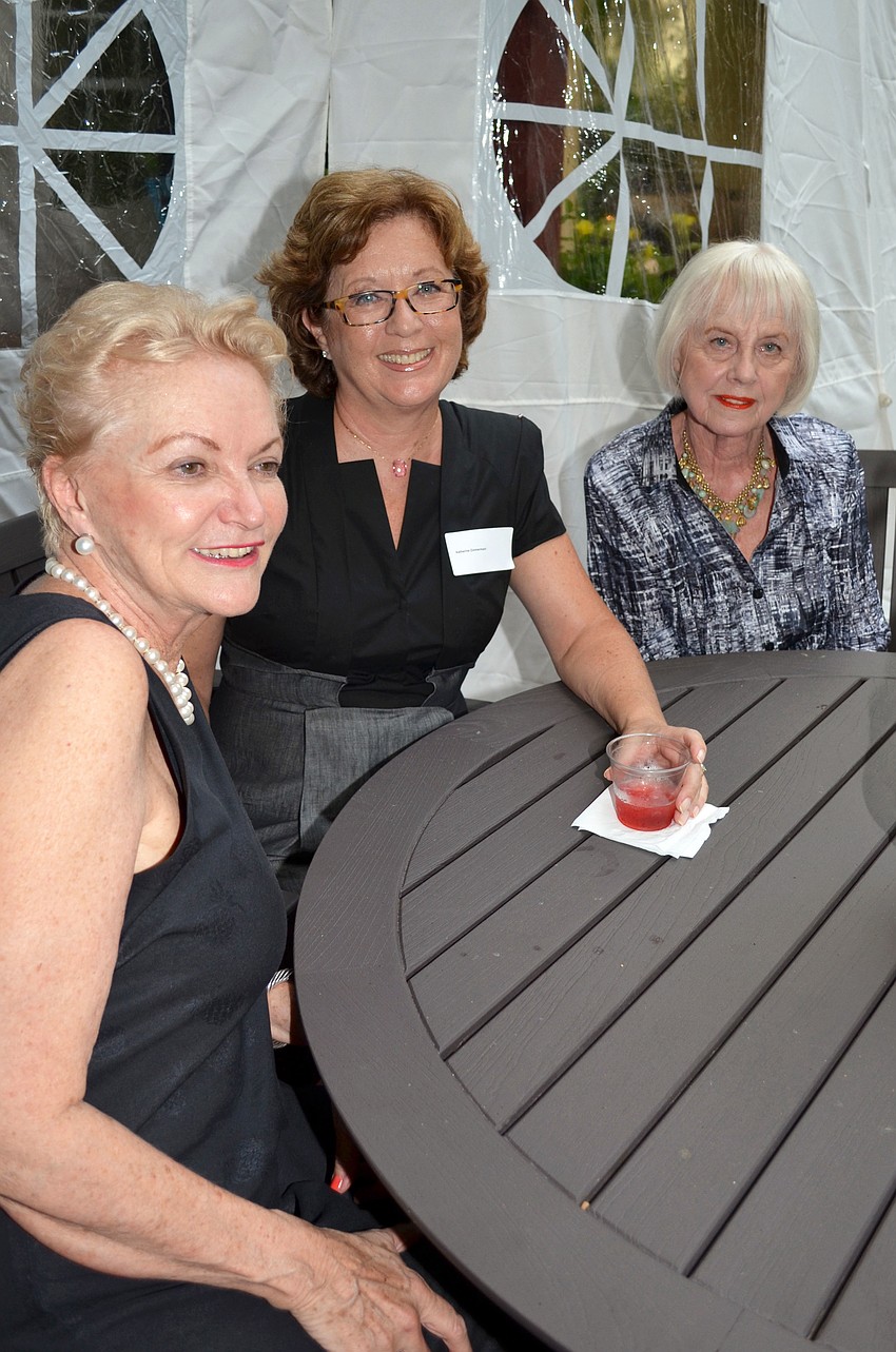 Cheryl Burke, Katherine Zimmermann and Carol Phillips